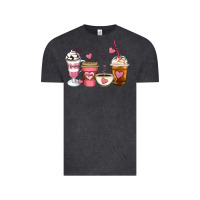 Vintage Black Mommy coffee Vintage Tee - Artiststas