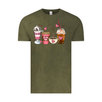 Vintage Olive Mommy coffee Vintage Tee - Artiststas