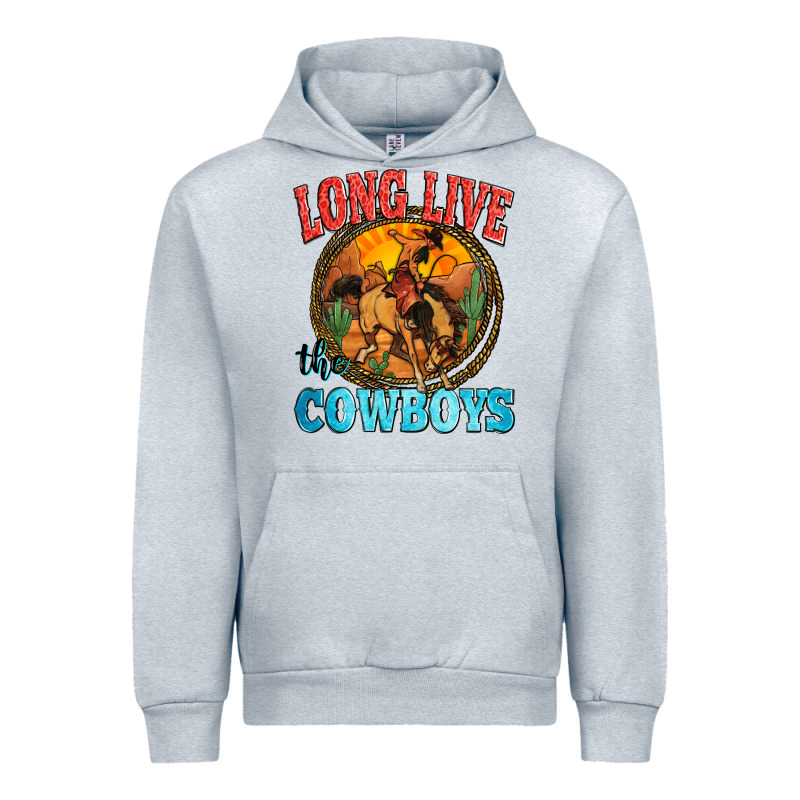 Long Live The Cowboys Urban Hoodie by Zillion Design Studio | Teevron