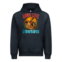 Navy long live the cowboys Urban Hoodie - Zillion Design Studio