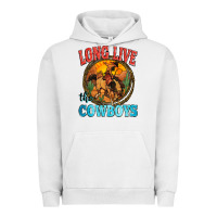 Pigment Lunar Rock long live the cowboys Urban Hoodie - Zillion Design Studio