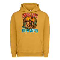 Pigment Peanut Butter long live the cowboys Urban Hoodie - Zillion Design Studio