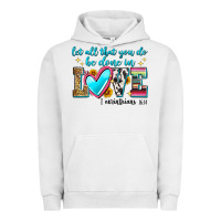 Pigment Lunar Rock let all that you do be done in love Urban Hoodie - Zillion Design Studio