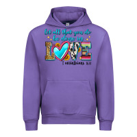 Tulip let all that you do be done in love Urban Hoodie - Zillion Design Studio