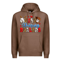 Chestnut busy raising ballers baseball Premium Hoodie - Zillion Design Studio