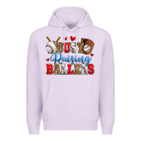 Lilac busy raising ballers baseball Premium Hoodie - Zillion Design Studio