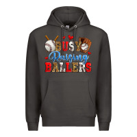 Smoke busy raising ballers baseball Premium Hoodie - Zillion Design Studio
