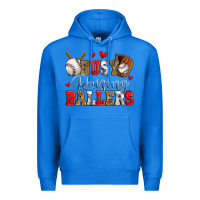 True Royal busy raising ballers baseball Premium Hoodie - Zillion Design Studio