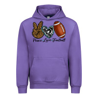 Tulip peace love football Urban Hoodie - RanaPortraitStore