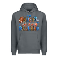 Rock busy raising ballers american football Premium Hoodie - Zillion Design Studio