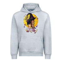 Heather Grey Be Witchy Black Witch Urban Hoodie - texasbilliewilder