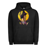 Pigment Black Be Witchy Black Witch Urban Hoodie - texasbilliewilder