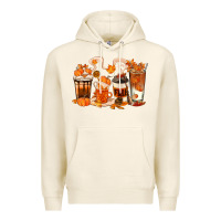 Tofu Fall Coffee Cups Premium Hoodie - texasbilliewilder