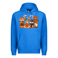 True Royal Fall Coffee Cups Premium Hoodie - texasbilliewilder