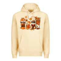 Pina Colada Fall Coffee Cups Premium Hoodie - texasbilliewilder
