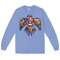 Colony Blue thunderbird usa Long Sleeve Tee - BarkalooDesign