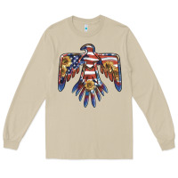 Mushroom thunderbird usa Long Sleeve Tee - BarkalooDesign