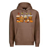 Chestnut Fall Coffee Cups Premium Hoodie - texasbilliewilder