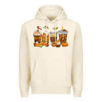 Tofu Fall Coffee Cups Premium Hoodie - texasbilliewilder