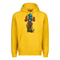 Lemon cross gemstone cactus roses cowboy hat Premium Hoodie - RanaPortraitStore
