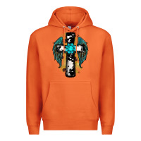 Carrot cross gemstone wings Premium Hoodie - RanaPortraitStore
