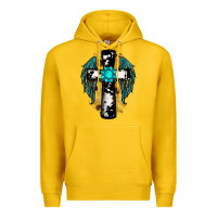 Lemon cross gemstone wings Premium Hoodie - RanaPortraitStore