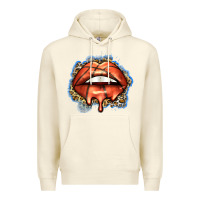 Sandshell basketball lips Premium Hoodie - Zillion Design Studio