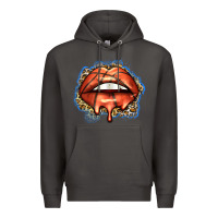 Smoke basketball lips Premium Hoodie - Zillion Design Studio