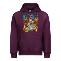 Mauve Wine i'll love you tillmy lungs give out i ain't lyin' Urban Hoodie - Zillion Design Studio