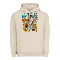 Pigment French Oak i'll love you tillmy lungs give out i ain't lyin' Urban Hoodie - Zillion Design Studio