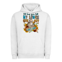 Pigment Lunar Rock i'll love you tillmy lungs give out i ain't lyin' Urban Hoodie - Zillion Design Studio