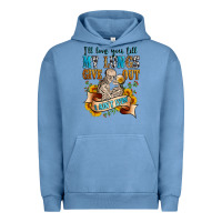 Pigment Pebble Blue i'll love you tillmy lungs give out i ain't lyin' Urban Hoodie - Zillion Design Studio