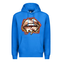 True Royal baseball lips Premium Hoodie - Zillion Design Studio