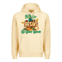 Pina Colada Fall for Jesus He Never Leaves Premium Hoodie - texasbilliewilder
