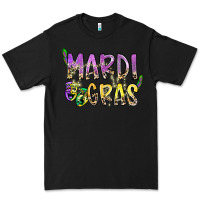 Black mardi gras Premium Tee - SublimationCraftShop
