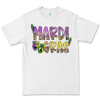 White mardi gras Premium Tee - SublimationCraftShop