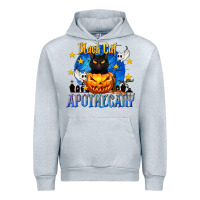 Heather Grey Black Cat Apothecary Urban Hoodie - texasbilliewilder