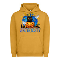 Pigment Peanut Butter Black Cat Apothecary Urban Hoodie - texasbilliewilder