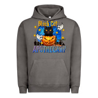 Pigment Tornado Black Cat Apothecary Urban Hoodie - texasbilliewilder