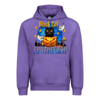 Tulip Black Cat Apothecary Urban Hoodie - texasbilliewilder