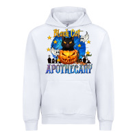 White Black Cat Apothecary Urban Hoodie - texasbilliewilder