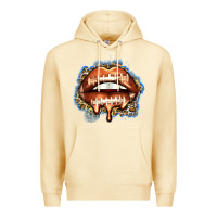 Pina Colada american football lips Premium Hoodie - Zillion Design Studio