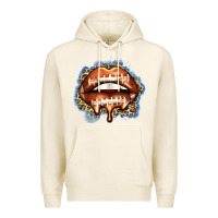 Tofu american football lips Premium Hoodie - Zillion Design Studio