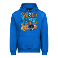 Cobalt small business hustler Urban Hoodie - Zillion Design Studio