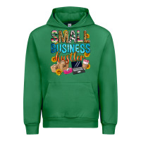 Emerald small business hustler Urban Hoodie - Zillion Design Studio