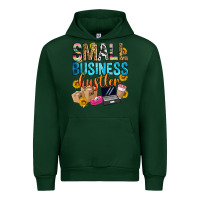 Forest Green small business hustler Urban Hoodie - Zillion Design Studio