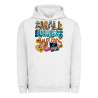 Pigment Lunar Rock small business hustler Urban Hoodie - Zillion Design Studio