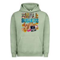 Pigment Oil Green small business hustler Urban Hoodie - Zillion Design Studio