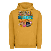Pigment Peanut Butter small business hustler Urban Hoodie - Zillion Design Studio