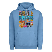 Pigment Pebble Blue small business hustler Urban Hoodie - Zillion Design Studio